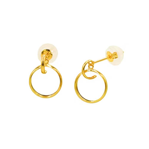 Gold Hoop Earrings